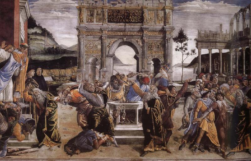 Sandro Botticelli Kola punishment China oil painting art